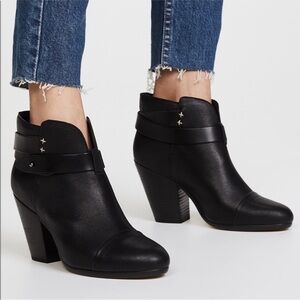 Rag and Bone Harrow Boots in black